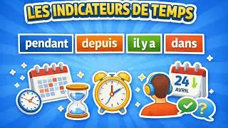 Les Indicateurs de Temps en Français : pendant, depuis, il y a, dans – Vocabulaire et Conversation |