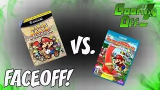 The Thousand Year Door Vs. Color Splash Face Off | Goofing Off!