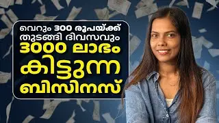 വെറും 300 രൂപയ്ക്ക് തുടങ്ങി ദിവസവും 3000 ലാഭം കിട്ടുന്ന ബിസിനസ് #businessinmalayalam #homebusiness 