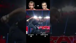 Every Dean Ambrose vs Alberto del Rio 1 on 1 Match Result Edit 💥 #wwe