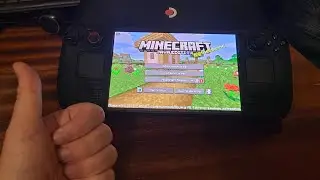 Как работает Minecraft на Steam Deck Oled?