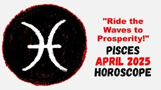 Pisces April 2025 Horoscope #Pisces