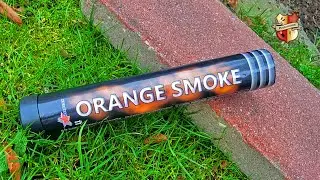 Orange Smoke - Pyrostar Rookstaaf Vuurwerk