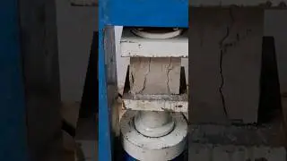 💪Power of Concrete ✅️ #concrete #construction #concretework #cubetest #sitework #satisfying #site