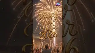 Happy New Year 2026 🎆 | New Year Rhyme for Kids | Fun & Cute Kids Song | Tots Galaxy #shorts