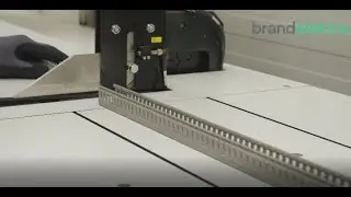 Brandelektra panel assembling facility  Hoffman & Steinhauer NC Cut, Cable Duct & DIN Rail Prep