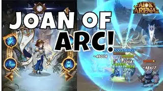 JOAN OF ARC - SKILLS AND ABILITIES! [FURRY HIPPO AFK ARENA]