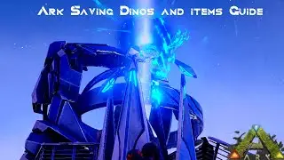 Ark Survival Evolved How to use a obelisk to save dinos and rare items forever