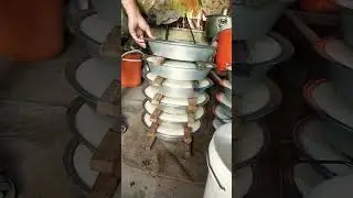 how to make yogurt artificially in a shop #yougurt #artificial #synthetic #milk #shewaAda