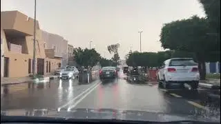 Wow its Raining ☔ and So clean city Taif Saudi Arabia