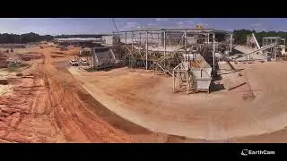 Timelapse of the Roseburg Sawmill in Weldon, NC - A Comact Greenfield Project