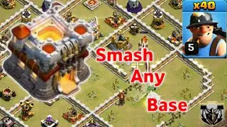 AFTER UPDATE! Th11 Queen Charge Miner Attack Strategy | Best Th11 QC Miner Attack - Th11 Hybrid Coc