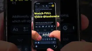 How to Reject and Turn Off Text Suggestions Predictive Text on iPhone Keyboard Part 2