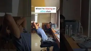 Relaxing on my office chair&hellip; and boom! That one funny scene replays again. 🎭🧠