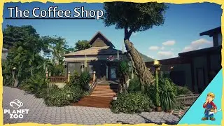 The Coffee Shop | Amboro Zoo | South American DLC | Speed Build | Planet Zoo