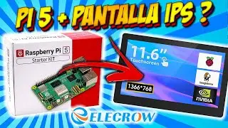 🔎 Pantalla IPS para tus proyectos RETRO ‼️ CrowVision + Raspberry Pi5 Pi4 Pi3 PiZero Orange Pi