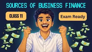 Sources of business finance Class 11 | Bst Chapter 8