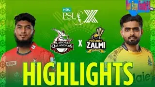 Highlights | Lahore Qalandars vs Peshawar Zalmi | PSL 2025 | Match 14