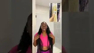 This $15 synthetic ponytail EATS! #synthetichair #blackhair #cheaphair