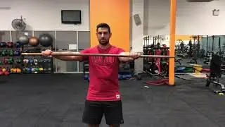 Dowel Stick Dynamic Warm-Up