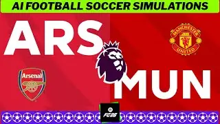 ARSENAL vs MAN UNITED  ⚽ Premier League 2025/26 Matchday 23 📀 EA FC 26 Simulation