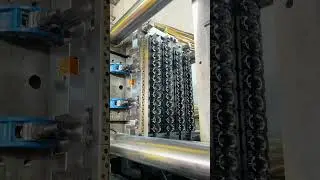 48 cavity preform mould testing. #preformmould