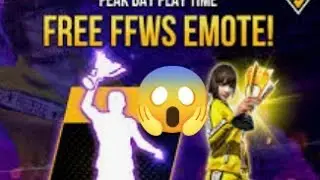 I got it FFWS emote claim
