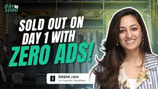 How We Sold Out on Day 1 Without a Website or Instagram