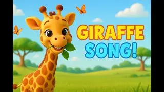 Giraffe Song 🦒 Cutest Animal Ever? Kids LOVE This Fun Sing Along!