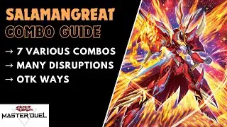 [Yugioh MASTER DUEL] Salamangreat Combo Guide with New Support Cards