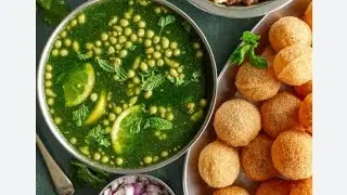  Pani puri recipe|greenwater &sweet water& potato masala at home#Indianstreetsnacks#homemadepanipuri