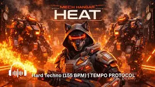 MECH HANGAR HEAT | Hard Techno (155 BPM) | TEMPO PROTOCOL