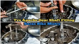 Tvs Apache Gear Shaft Fitting  | Tvs Apache GearShaft Change