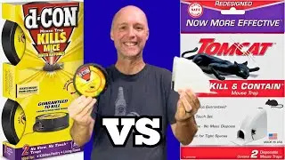 D CON NO VIEW NO TOUCH Vs TOMCAT KILL AND CONTAIN Mouse Trap | Which is Best for Your Home