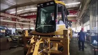 Wishope Backhoe Loader Factory- Production line end Backhoe loaders#ekskavat&ouml;r #экскаваторпогрузчик