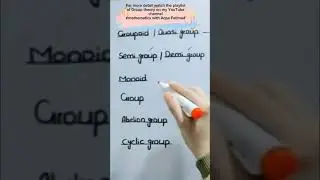 Introduction to group theory | groupoid | semi/demi group | monoid #mathematics#ppsc #fpsc #nts#math
