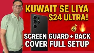 Buy Samsung S24 Ultra 🇰🇼 in Kuwait | Xcite Alghanim Showroom | Unboxing + Setup Vlog