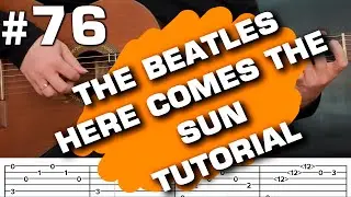 The Beatles here comes the sun guitar lesson fingerstyle cover I Tabs I Guitarclub4you