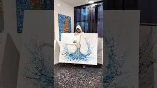 Mu new painting, what do you think? #usa #usaart #artist #artistsoninstagram #painting #dance