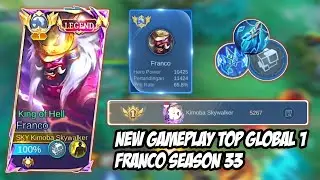 TIPS ITEM RAHASIA SEASON INI!! COMBO ITEM INI BUAT FRANCO BERASA JADI CHEATER!!! - MLBB