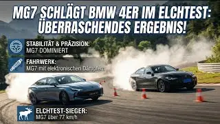 2026 MG7 schl&auml;gt BMW 4er im Elchtest: &Uuml;berraschendes Ergebnis!