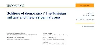 Soldiers of democracy? The Tunisian military and the presidential coup