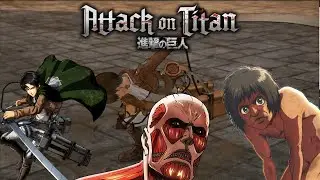 Attack on Titan: Wings of Freedom - Levi Gameplay - No Commentary (No Gore)