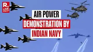 LIVE: Air Power Demonstration by Indian Naval Aircraft & Helicopters | International City Parade