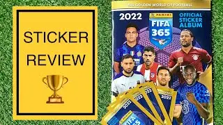 Panini FIFA 365 Official Sticker Album 2022 Review ( The Golden World Of Football )