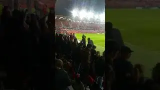 New chant from the Malherbe Normandy Kop  of Caen at Guingamp away