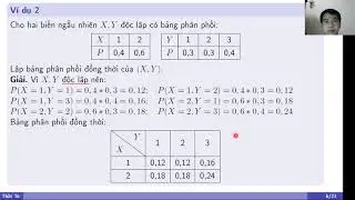 3. Vectơ ngẫu nhiên