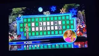 Wheel of Fortune Bonus Round (December 23, 2020)