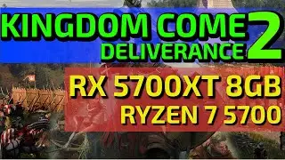 KINGDOM COME: DELIVERANCE II | RX 5700 XT 8GB + RYZEN 7 5700 | FullHD 1080p LOW + ULTRA NATIVE