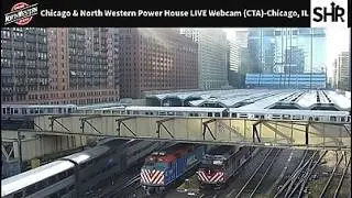 Chicago & North Western Power House Live Webcam (CTA) - Chicago, IL  #SteelHighway